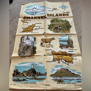 Vintage Irish Linen Kitchen Towel